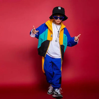 Kid Festival Hip Hop Dancing Outfits for Girls