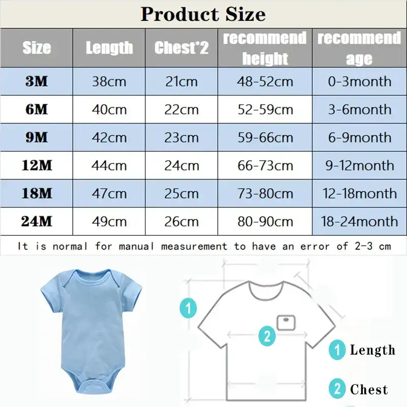 Baby Clothes Boy/Girl Baby Bodysuit - Mayzolla