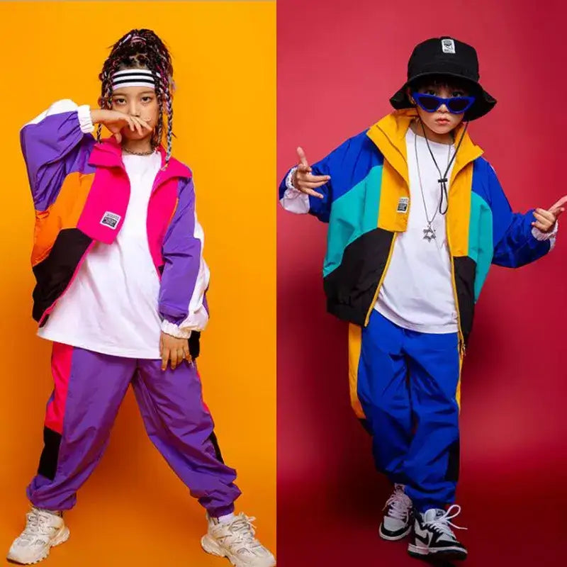 Kid Festival Hip Hop Dancing Outfits for Girls