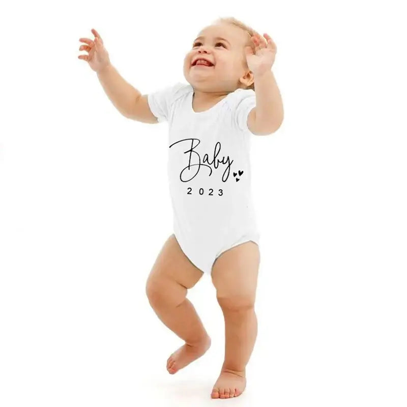 Baby Boys Girls Romper Cotton Short Sleeve - BEEBILLY