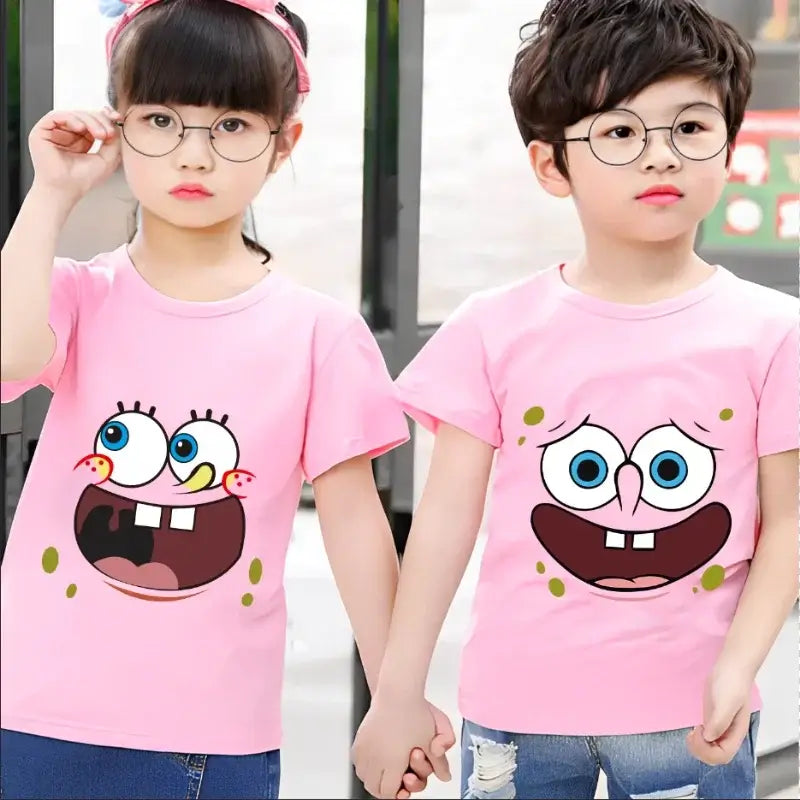 Anime Summer Short Sleeve - Children’s Clothing 2024