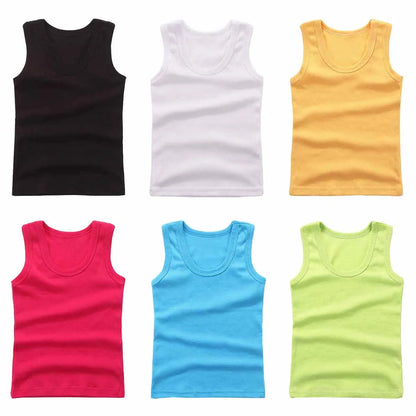 Kids Underwear Boys Vests for Summer - Elancoloze