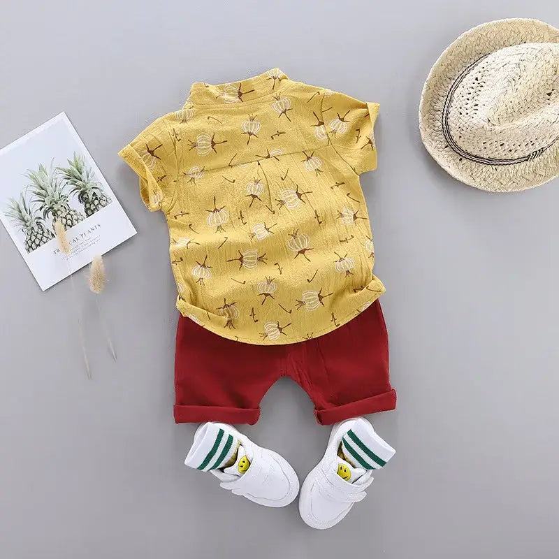 Summer Cotton Baby Boys Clothes Suits - Casual &amp; Stylish